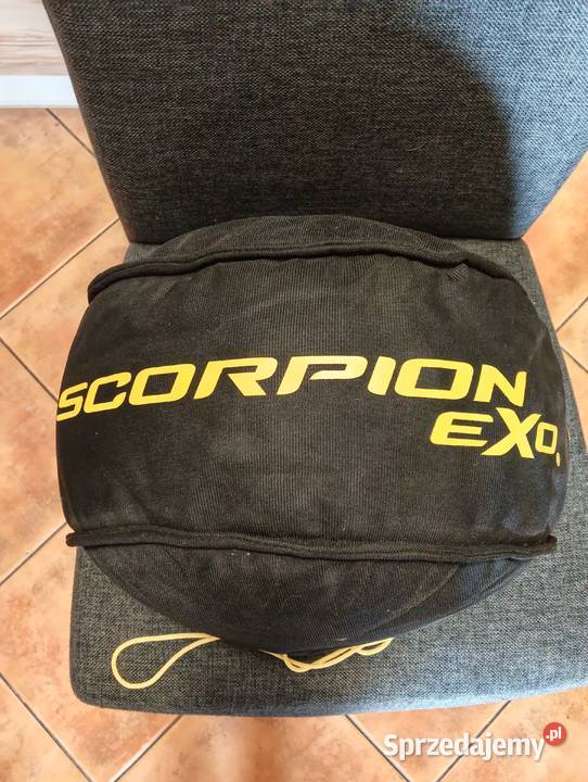 Kask otwarty Scorpion Exo220 czarny mat