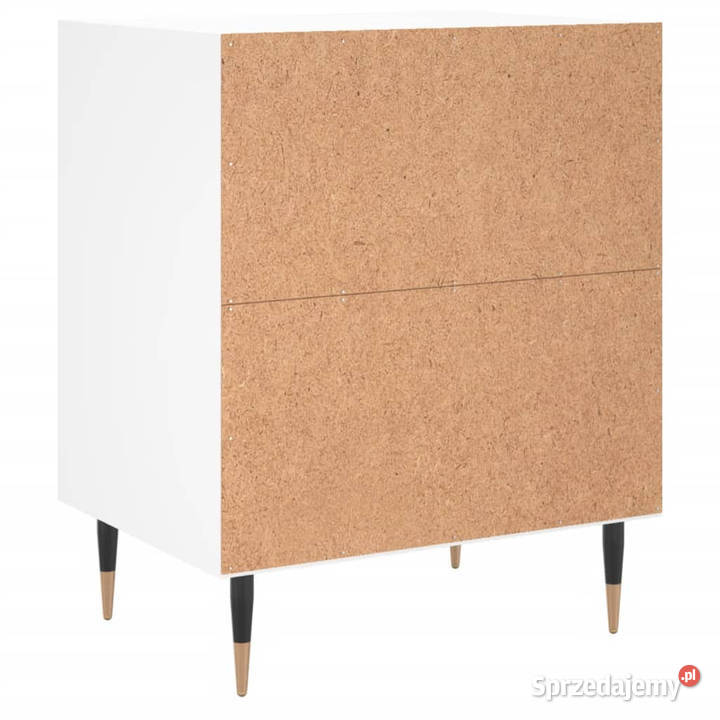 Szafki nocne 2 białe 40x30x50 materiał Warszawa sprzedam
