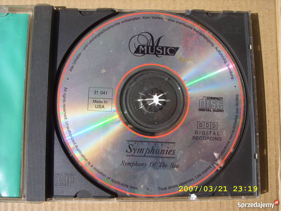 CD NATURES SYMPHONIESSYMPHONY OF M MUSIC CD Wołów