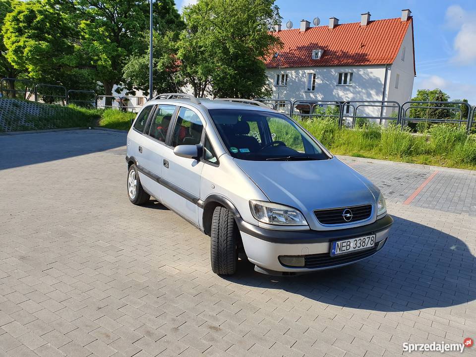 Opel Zafira A 18 benzgaz poduszka powietrzna warmińsko-mazurskie Elbląg sprzedam