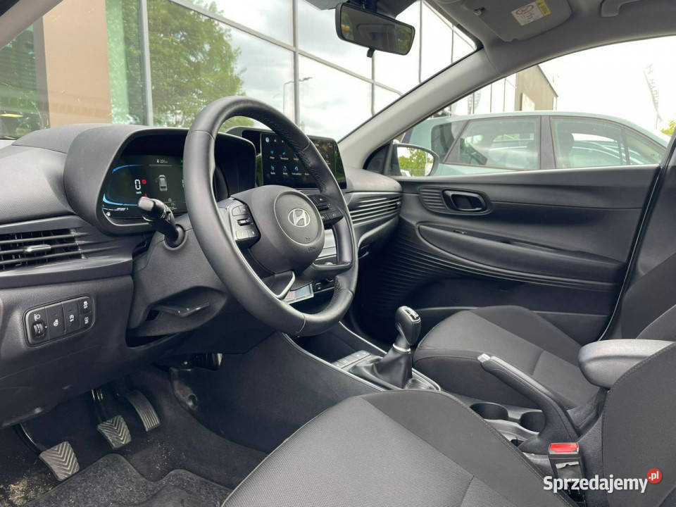 Hyundai Bayon 10TGDI 100 6MT Modern Comfort elektryczne lusterka łódzkie Piotrków Trybunalski sprzedam