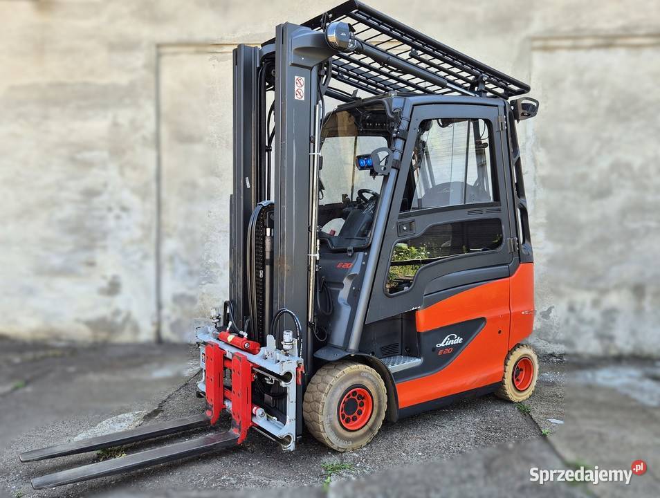 Linde E20600 2020r TRIPLEX 4 sekcje wózek śląskie Rybnik