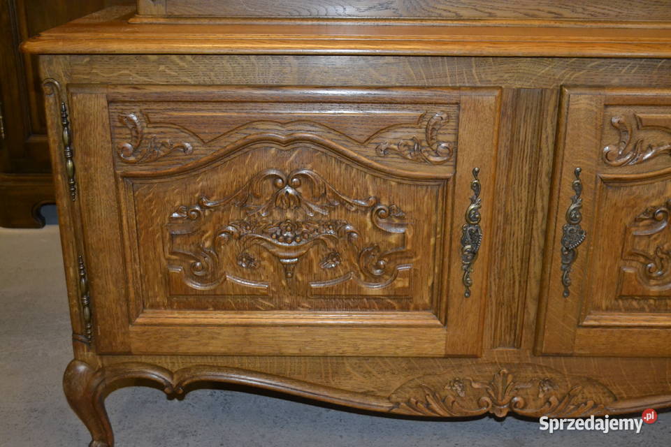 witryna ludwikowska dąb Meble Będzin