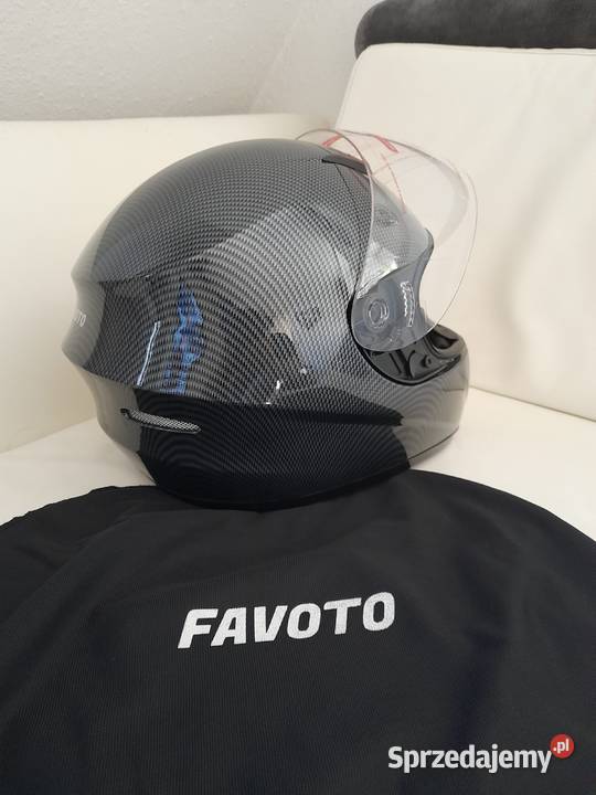 Kask motocyklowy Favoto kask integralny Przasnysz
