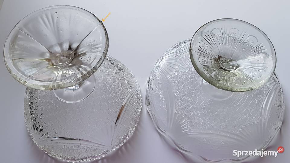 Zestaw patera i owocarka Girlandy Ząbkowice Dąbrowa Górnicza