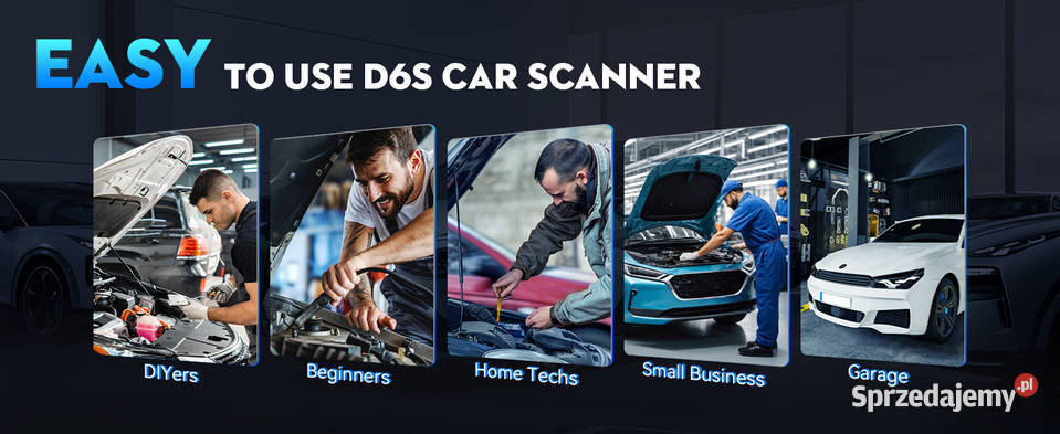 XTOOL D6S Skaner Samochodowy Diagnostyka dolnośląskie Wrocław