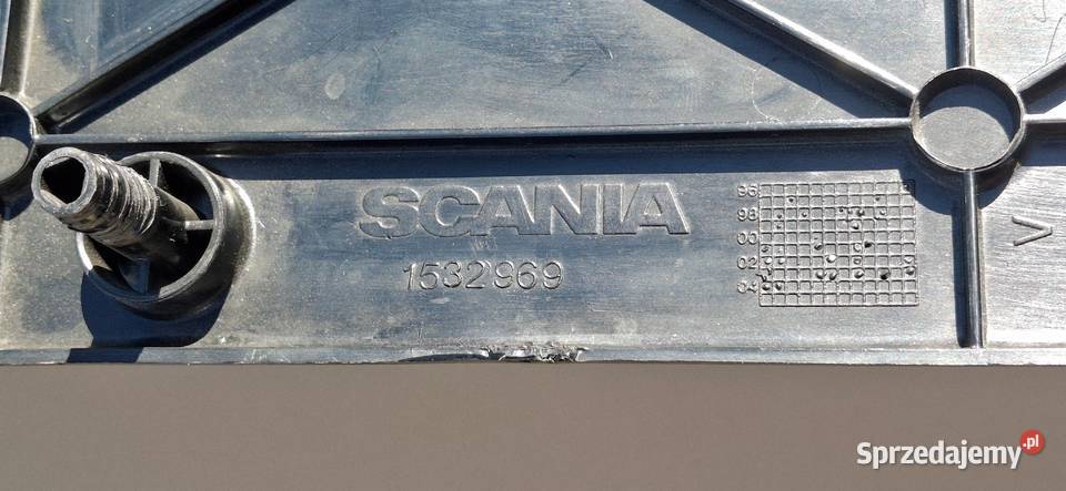 SCANIA TORPEDO GRILL ATRAPA EMBLEMAT LISTWA lubuskie Bieleń