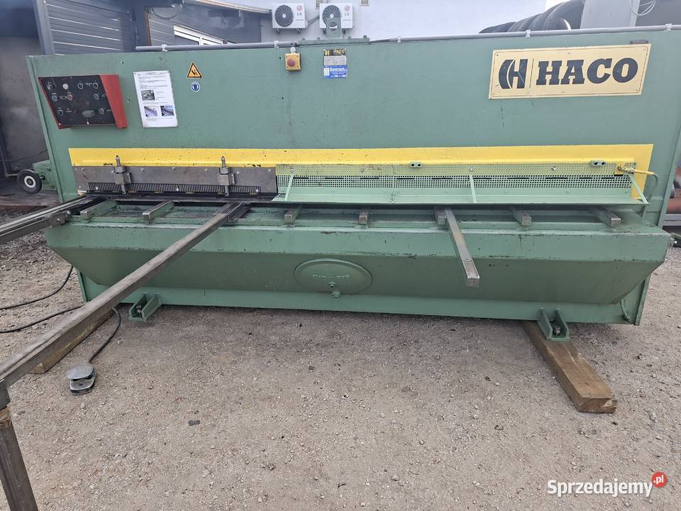 Gilotyna nożyce do blachy HACO TS 3050 x 6 mm Ścinawa sprzedam