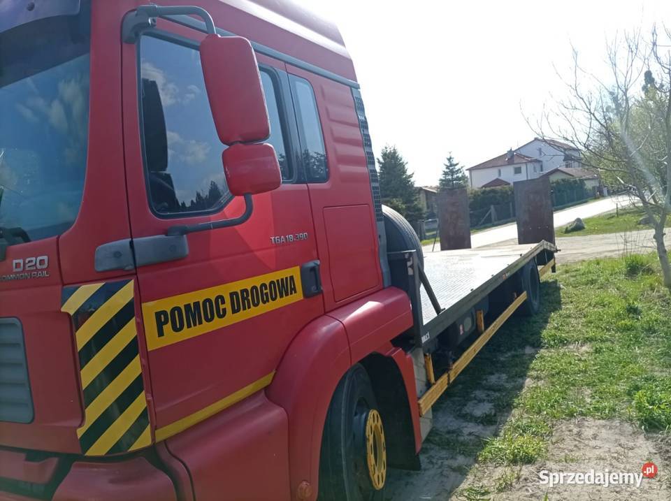 Man TGA 18390 pomoc drogowa pojazd specjalny ABS Chełm