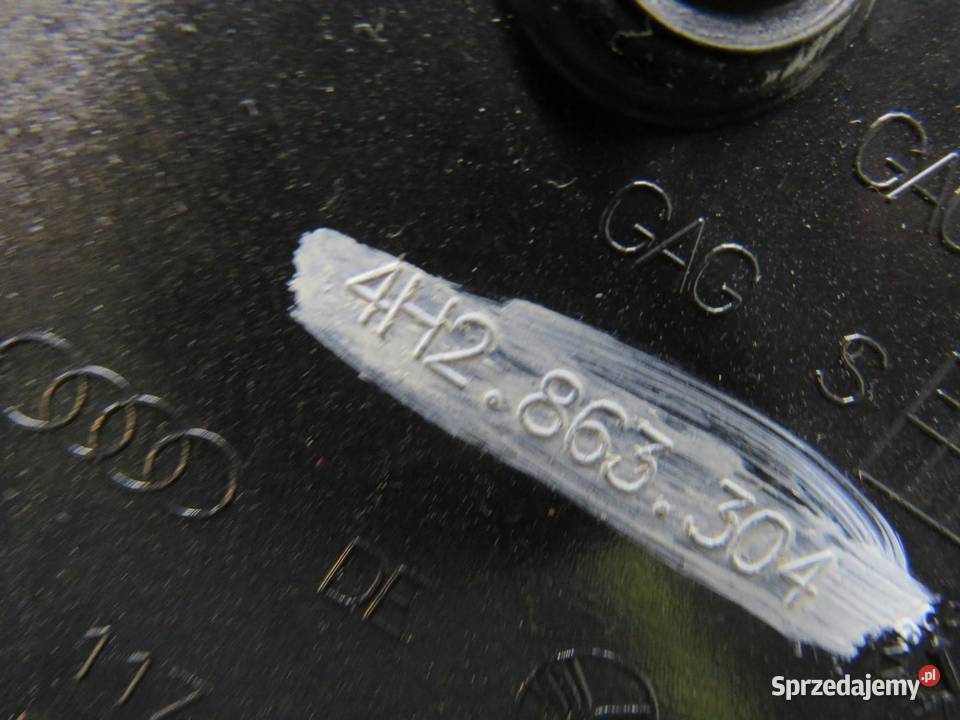 OSŁONA TUNELU AMBIENT AUDI A8 D4 4H2863304C