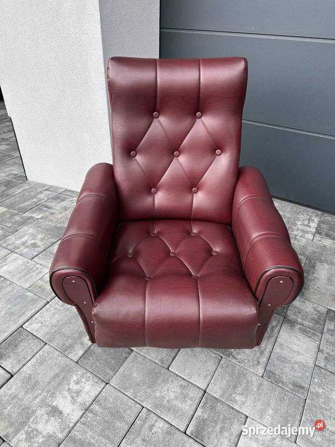 Sofa skórzana z fotelami Tarnów sprzedam