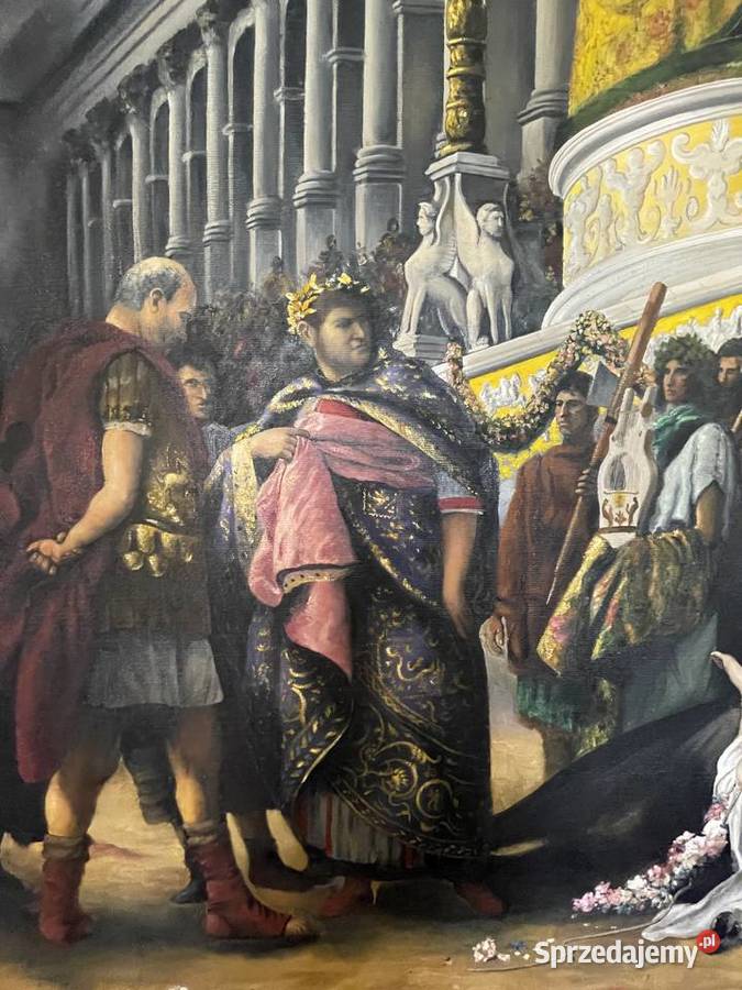 Henryk Siemiradzki dirce chrześcijańska Kopia śląskie Gliwice sprzedam