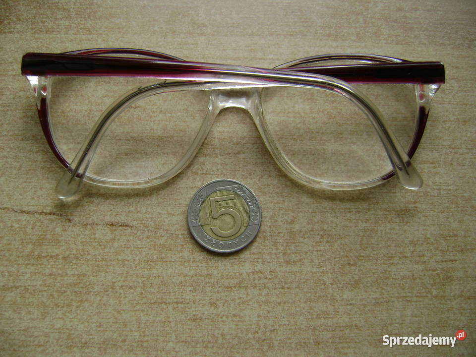 Starocie z PRL Okulary damskie korekcyjne 2 Gdynia sprzedam