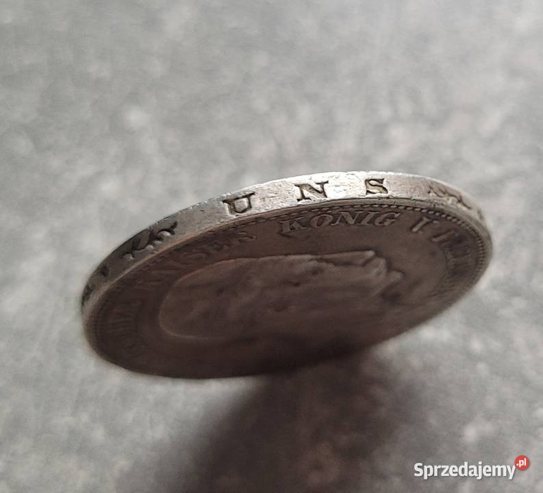 J3 NIEMCY srebro 5 Marek 1908 r Antyki, Sztuka, Kolekcje Wola Kruszyńska