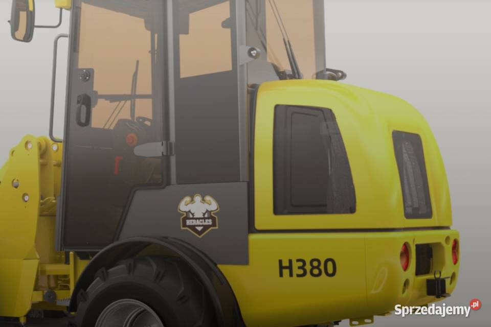 Kompaktowa ładowarka przegubowa HERACLES H380