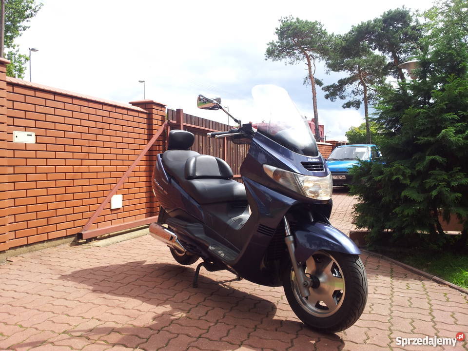 Burgman AN400 Mercedes 34KM Legionowo sprzedam