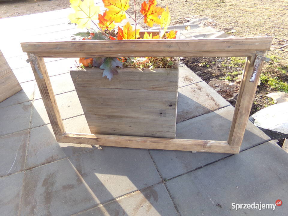 Rama okienna lustro aranżacja wnętrz retro 93x54 Ełk sprzedam