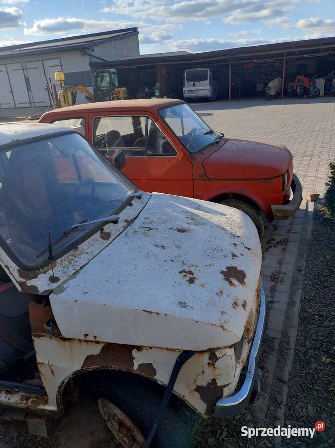 Dwa Fiaty 126p Maluch Rok produkcji 1990 126 mazowieckie Przasnysz