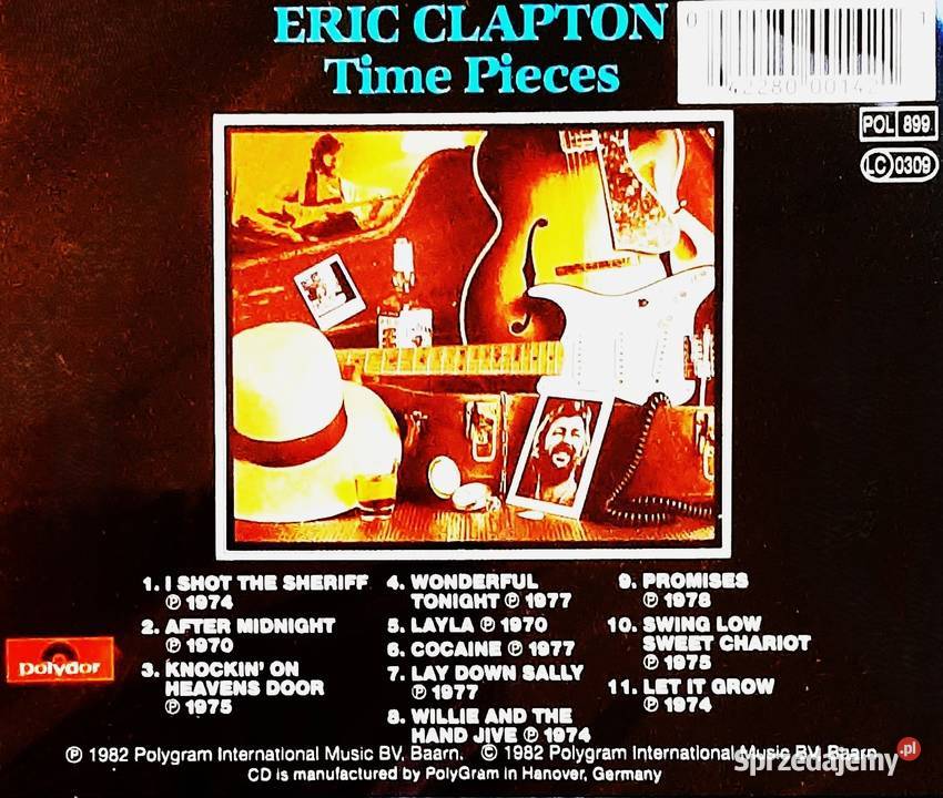 Album CD ERIC CLAPTON Album The Best CD sprzedam