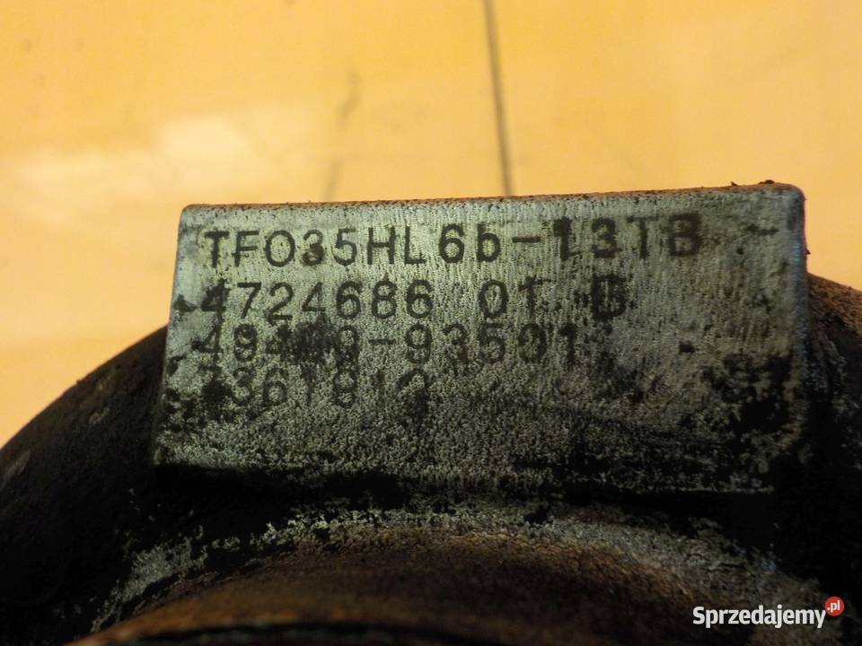 BMW E90 E87 E61 20 D 09r N47 turbina 4724686 01 Turbosprężarki Suków