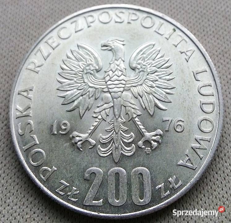 POLSKA200 1976 rSREBRO 625 IGRZYSKA XXI Legionowo sprzedam