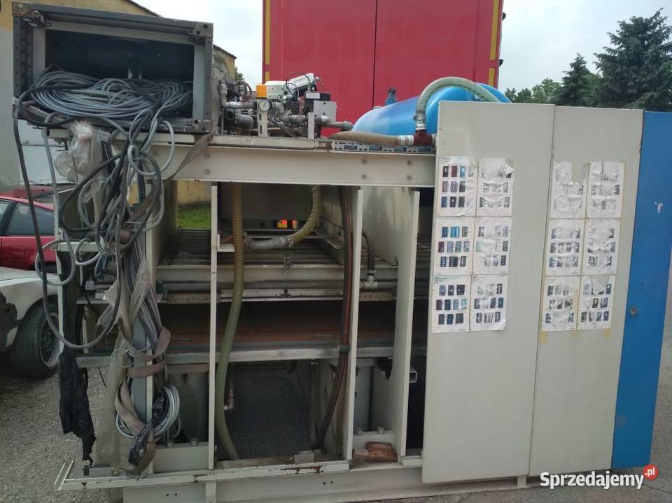 Prasa próżniowa BURKLE typ BTF 15281400 2007 r małopolskie Stary Sącz sprzedam