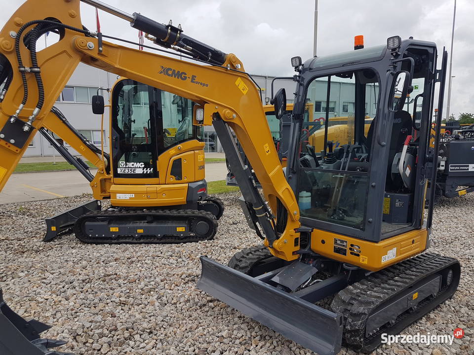 Minikoparka gąsienicowa XCMG XE20 2 tony Wrocław sprzedam
