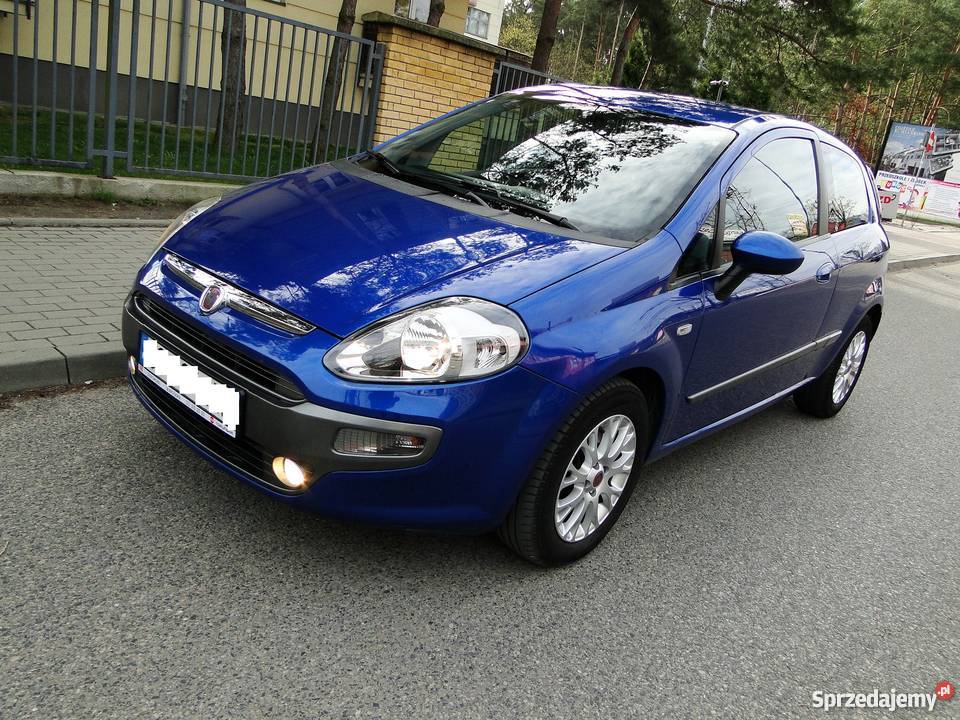 Fiat Grande Punto Evo 2sztuki Biały Niebieski Hatchback Grande Punto Warszawa