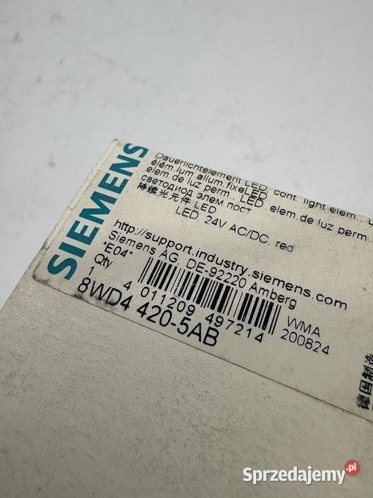 Siemens 8WD4 4205AB Moduł świetlny Pozostałe