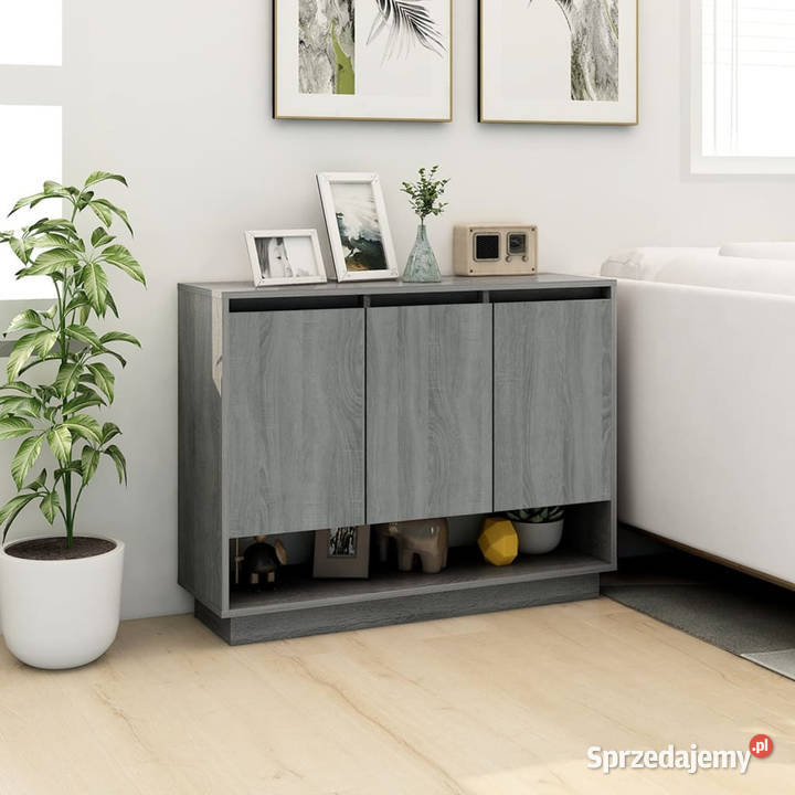 Szafka szary dąb sonoma 97x31x75 materiał Warszawa sprzedam