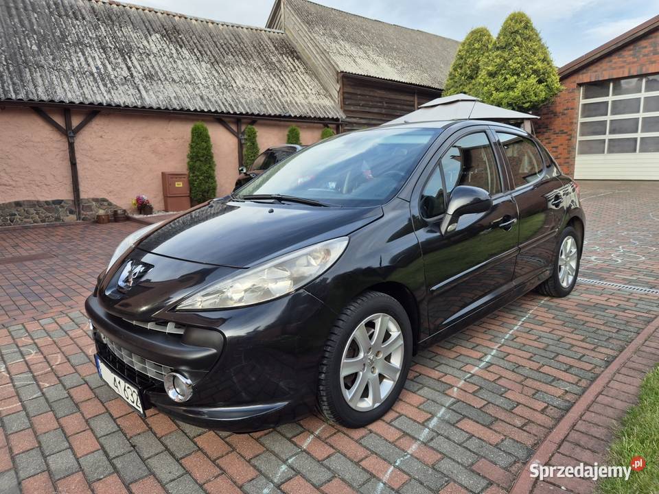Peugeot 207 16HDI mały przebieg bogata wersja 2x elektryczne szyby Śliwice