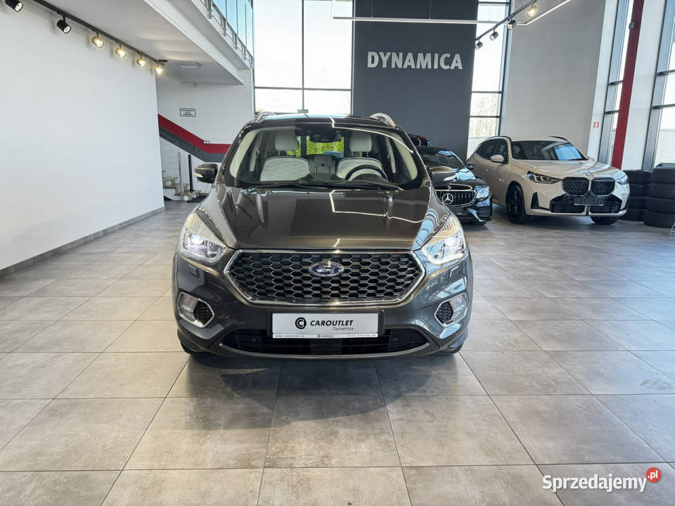 Ford Kuga Vignale 20TDCI 180 automat AWD 2018 r elektryczne lusterka Myślenice