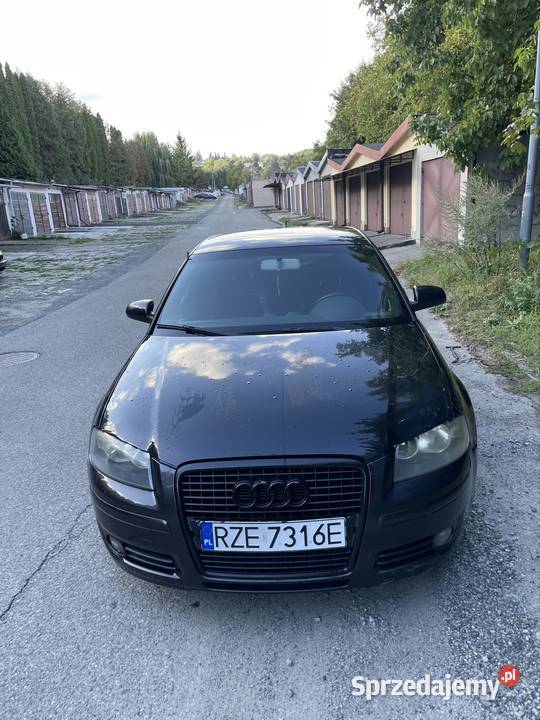 Audi a3 8p 2004 19 tdi 105150 290 hak czarny Przemyśl