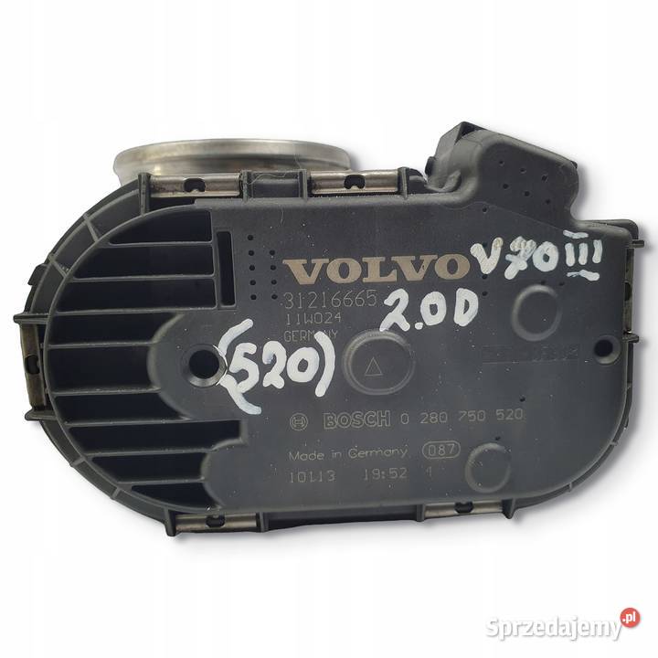 PRZEPUSTNICA Volvo V70 III 20 D3 31216665 osobowe Chełm