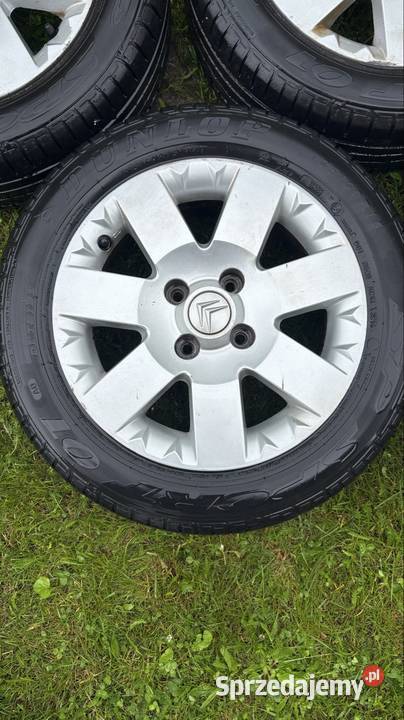Alufelgi citroen c3 pluriel 15 lubelskie Bobrowniki