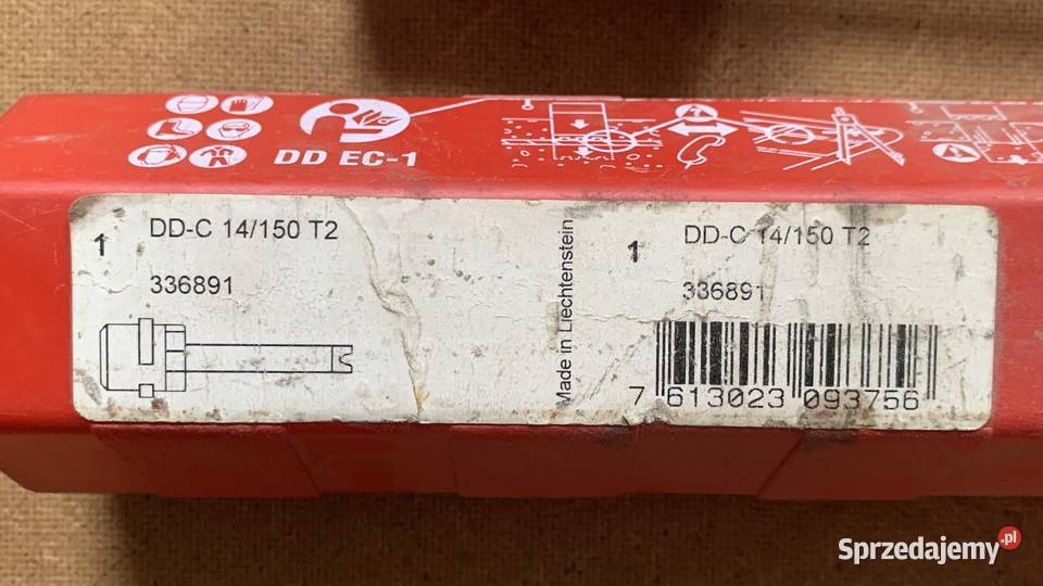 HILTI DDC 14150 T4 Wiertło Diamentowe dolnośląskie sprzedam