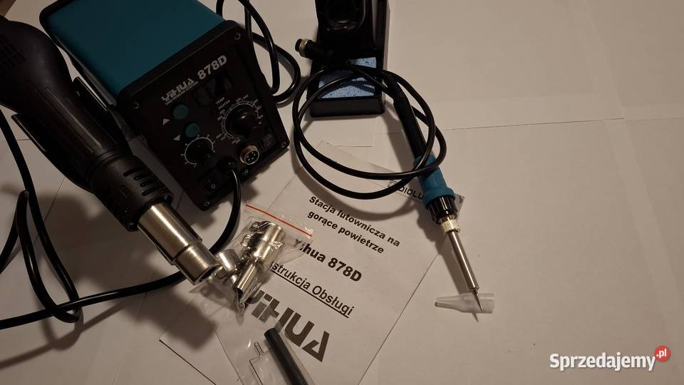 Stacja lutownicza YIHUA 878D NOWA nieużywana