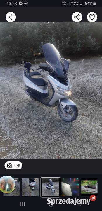 Skuter Peugeot Elystar 50cc 2t Gaźnik 50cm3 Kielce