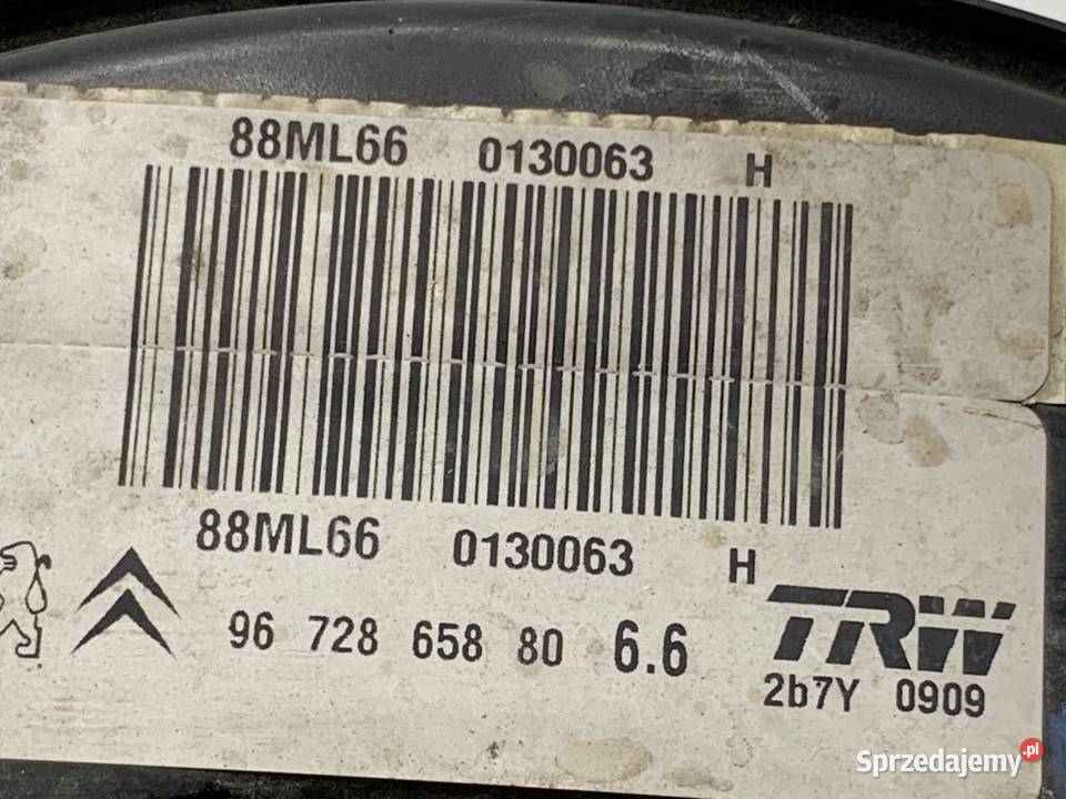 SERWO HAMULCOWE PEUGEOT 208 I 9672865880