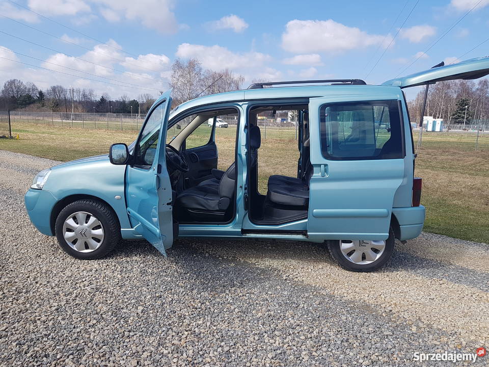 Piękny Citroen Berlingo zadbany Klima LPG OKAZJA nieuszkodzony śląskie Dąbrowa Górnicza