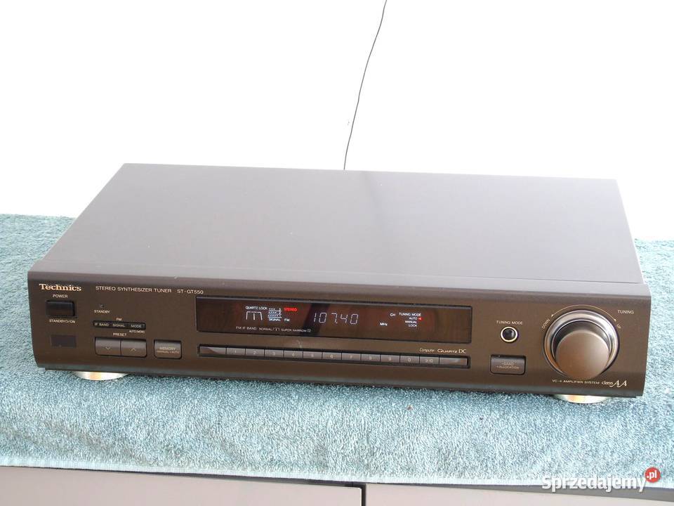 Tuner radiowy cyfrowy Technics STGT550 DOSTAWA Amplitunery Jasło
