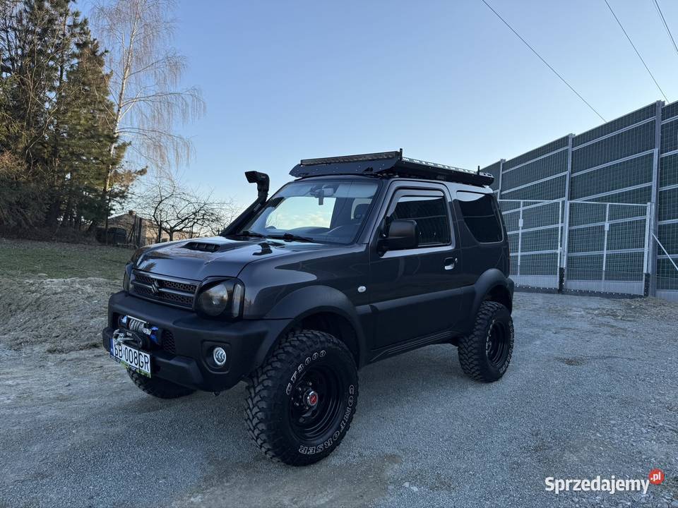 Suzuki Jimny 13 Klimatyzacji Wyprawowka Kamper Rok produkcji 2015