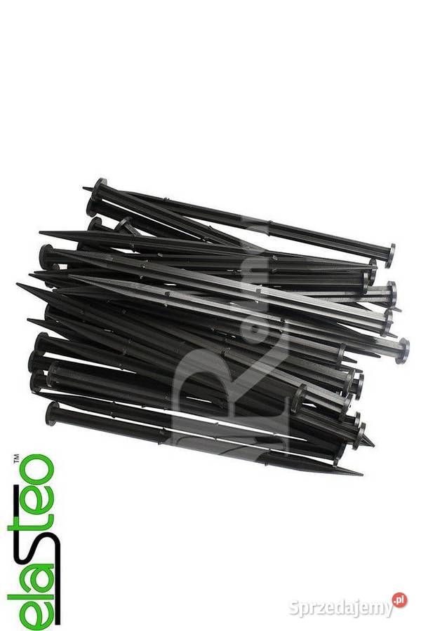 Obrzeże trawnikowe elastyczne czarne Elasteo Cieśle