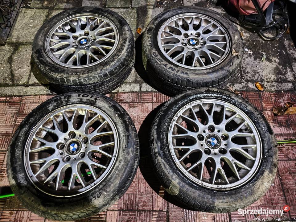 Koła felgi aluminiowe opony zimowe BMW 5x120