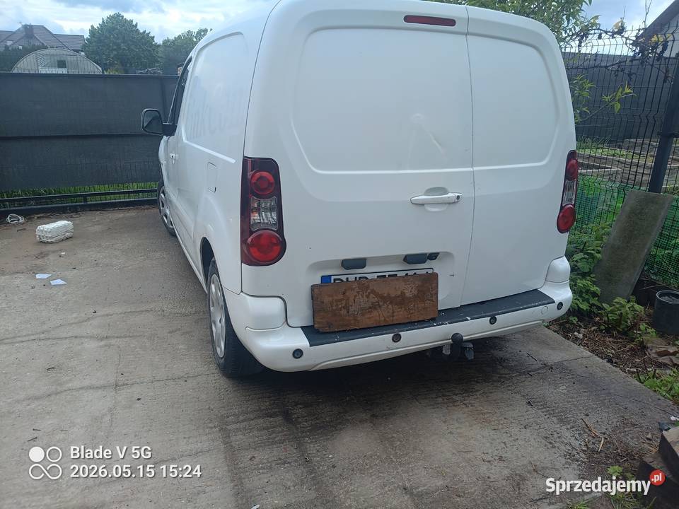 Citron Berlingo 16 HDi 2018r HAK Wrocław FV 119 diesel