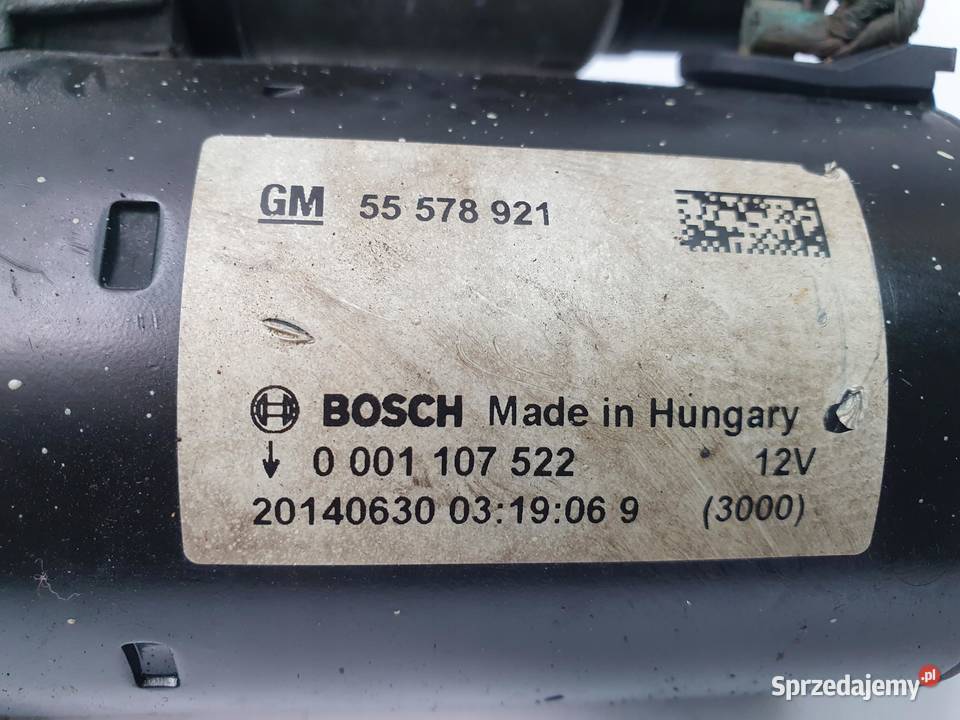 ROZRUSZNIK Opel Corsa D 12 16V GM Oryginał Chełm