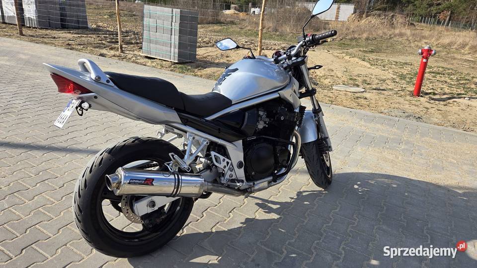 Suzuki Bandit 650N srebrny wielkopolskie Chodzież