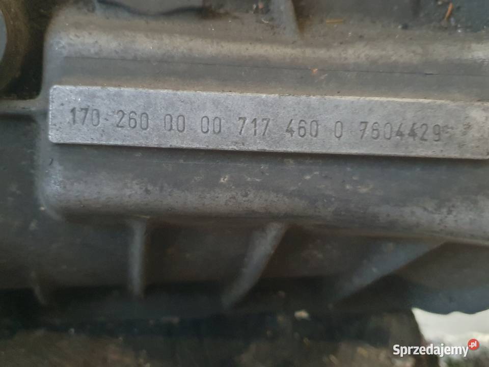 Skrzynia mercedes w208 w210 manual