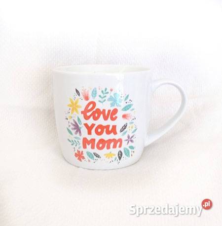 fajny prezent mamy ładny kubek love you mom Bydgoszcz sprzedam