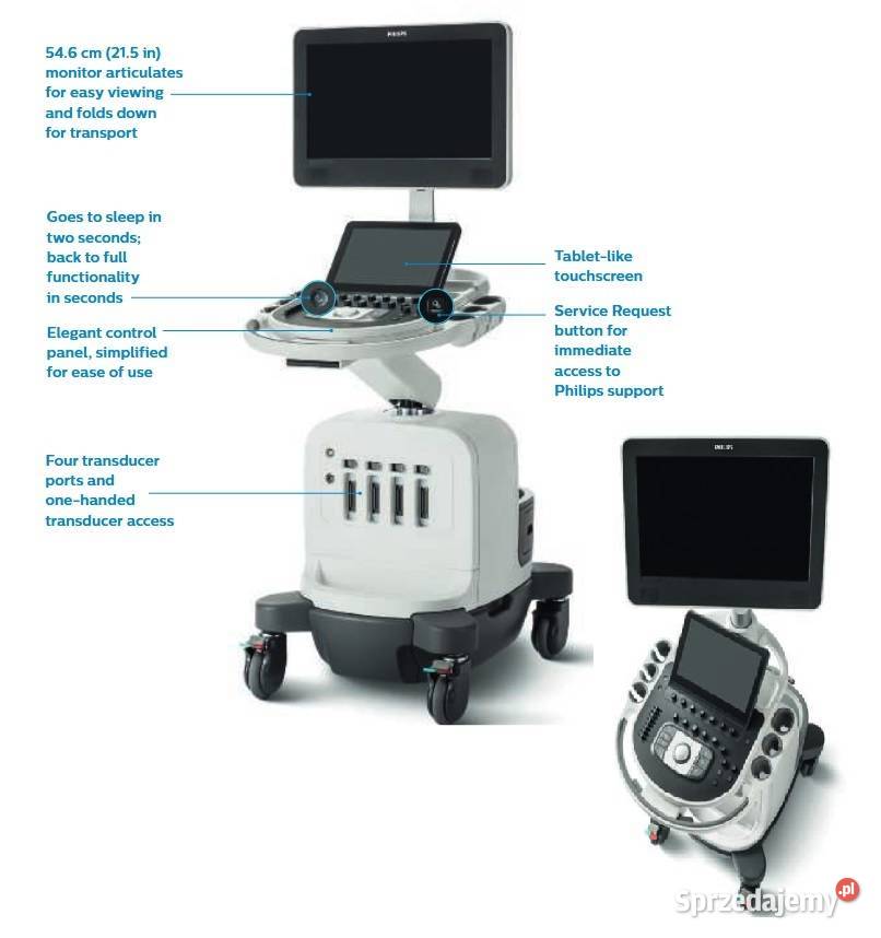 Aparat Ultrasonograficzny PHILIPS Affiniti 50 Warszawa